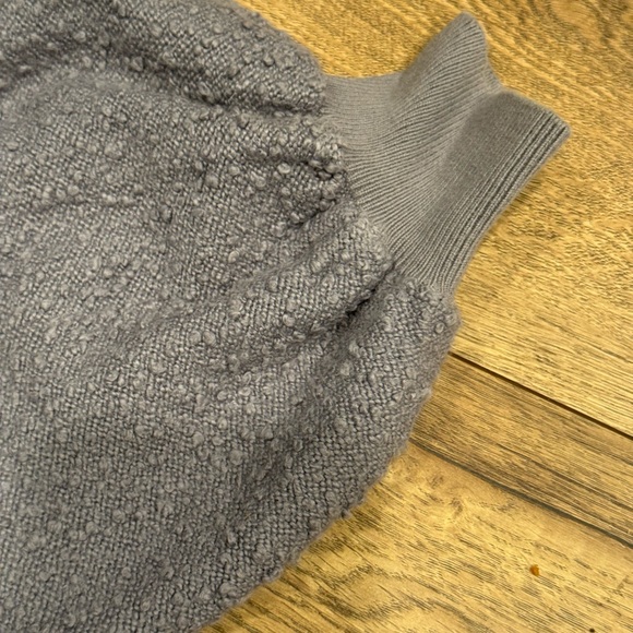 Free People “Found My Friend” Purple Gray Crew Neck Cropped Pullover - Picture 8 of 16